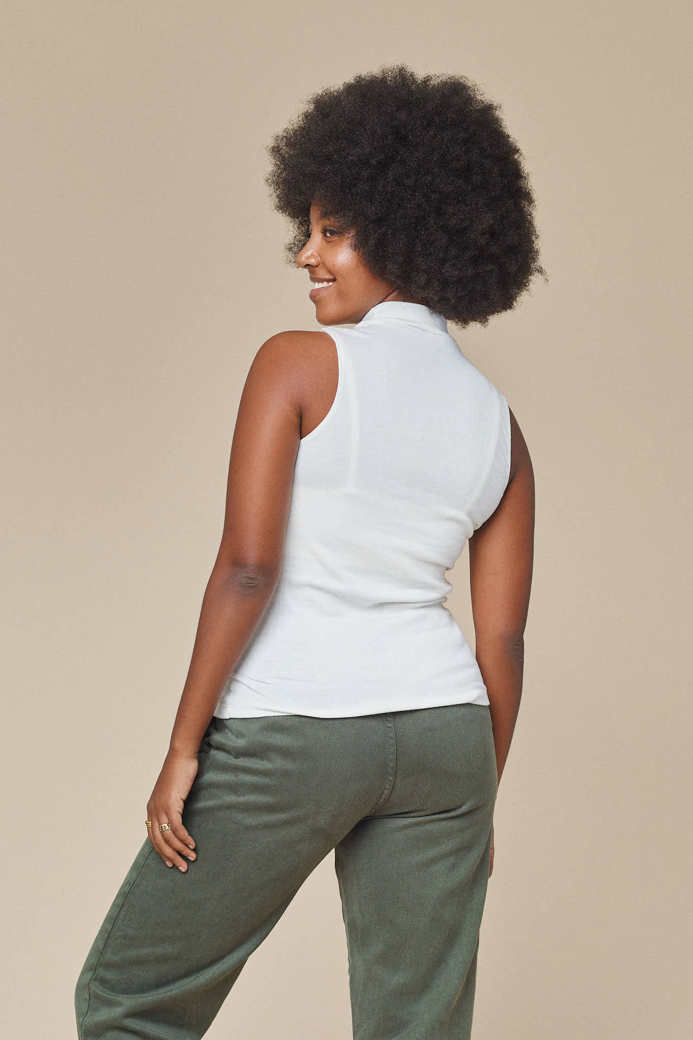 Mariposa Mock Neck Tank - Image 4